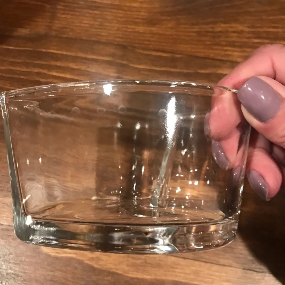 ♥️Thick Glass Heart Dish